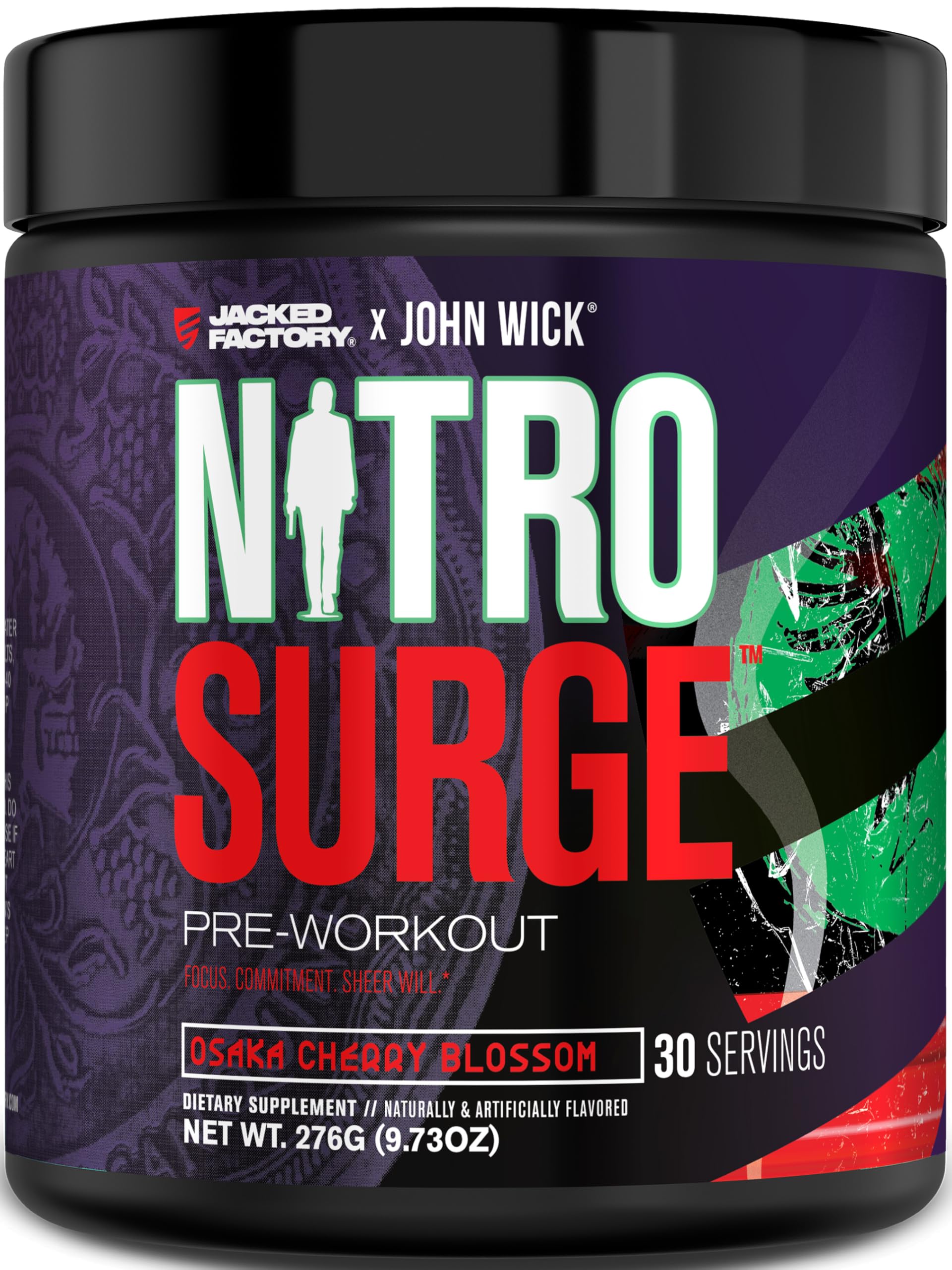 Amazon.com: Jacked Factory X John Wick - Nitrosurge Wick Pre
